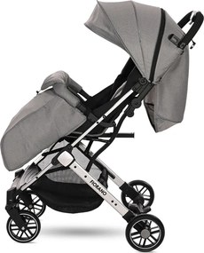 BABY STROLLER FIORANO DOLPHIN GREY+FOOTCOVER