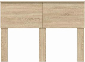 vidaXL Κεφαλάρι Δρύς Sonoma 120 cm Επεξεργασμένο ξύλο