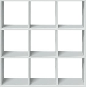 vidaXL Βιβλιοθήκη/Διαχωριστικό Χώρου Λευκό 102x29x103,5 εκ. Επεξ. Ξύλο