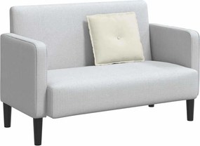 vidaXL Μαξιλάρι Πλάτης Κρεμ 50 x 45 εκ. Υφασμάτινο Κορντουρά