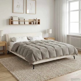 vidaXL Χειμερινό Παπλωματοθήκη 200 x 220 cm Χειμώνας Πράσινο