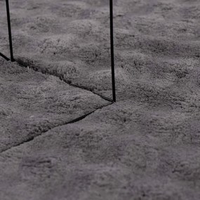 vidaXL Χαλιά χώρου τετράγωνο SIROLO Ανθρακί 200 x 200 cm Πολυεστέρας