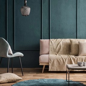 Ριχτάρι Lands 239/04 Gold Gofis Home Two-seater 180x250cm Cotton-Acrylic