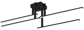 Φωτιστικό Οροφής Eglo 99817 IPOLITTO Μαύρο Ματ (Black Mat) 3000K