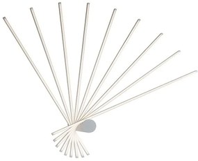 Φωτιστικό Οροφής - Πλαφονιέρα Shanghai LED-SHANGHAI-PL9 BCO 66W Led 120x100cm White Luce Ambiente De Aluminium