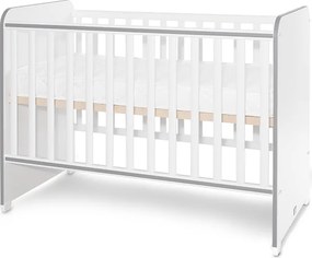 BED SWEET DREAM  60/120 WHITE/STONE GREY