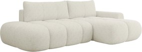 Γωνιακός καναπές Mitto I-Λευκό-Δεξιά