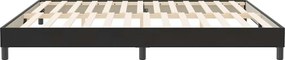 vidaXL Κρεβάτι Boxspring χωρίς Στρώμα Μαύρο 200x210 εκ. Βελούδινο