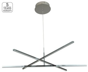 Φωτιστικό Οροφής - Πλαφονιέρα SE LED 100 RECTA CEILING CHROME Ε3