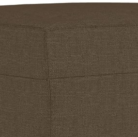 vidaXL Πάγκος Καφέ 70 x 35 x 41 εκ. Υφασμάτινος