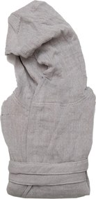 Μπουρνούζι Μουσελίνα Small/Medium Adelina 2 Grey