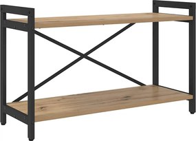 vidaXL Ράφι Βιβλίων 80 x 30 x 50 εκ Επεξεργασμένο ξύλο Artisan Oak