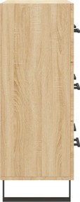 vidaXL Ντουλάπι Sonoma Δρυς 69,5 x 34 x 90 εκ. από Επεξεργασμένο Ξύλο