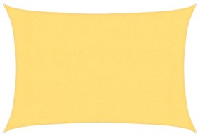 vidaXL Πανί Σκίασης Μπεζ 3 x 4 μ. από HDPE 160 γρ/μ²