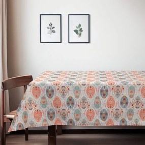 Beauty Home ΤΡΑΠΕΖΟΜΑΝΤΗΛΟ ΑΥΓΑ ΣΕ ΠΑΣΤΕΛ ΑΠΟΧΡΩΣΕΙΣ   135 x 180 cm