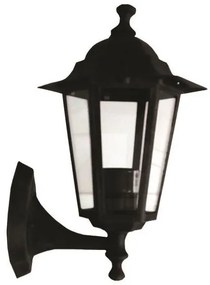 Απλίκα - Φανάρι Εξωτερικού Χώρου Eurolamp 154-55121 Black