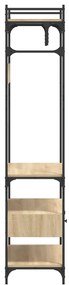 vidaXL Ντουλάπα με Συρτάρια Sonoma Δρυς 89x39x184,5 εκ. Επεξ. Ξύλο