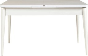 Extendable Dining Table &amp; Chairs Set (5 Pieces) Vina 1053 - 4 - Anthracite, White White
Anthracite