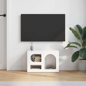 vidaXL Ντουλάπι TV ELST 60 x 35 x 40 εκ. Υψηλής γυαλάδας λευκό