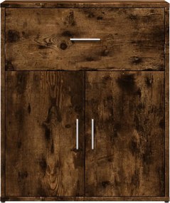 vidaXL Βοηθητικό Ντουλάπι Καπνιστή Δρυς 60x31x70εκ. Επεξεργασμένο Ξύλο