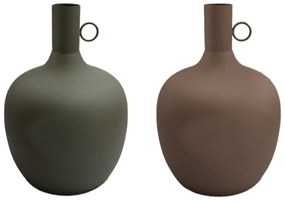 Βάζο DKD Home Decor Αλουμίνιο Urban (27 x 27 x 43 cm) (x2)