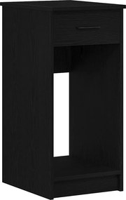 vidaXL Πύργος υπολογιστή με συρτάρι Μαύρο 35x45x77 cm
