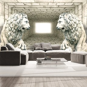 Φωτοταπετσαρία - Chamber of lions 350x245