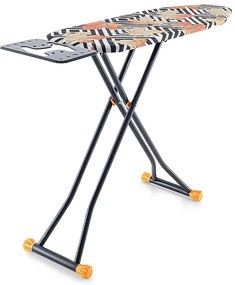 Σιδερώστρα ρούχων House Plus ib-1005 Perilla μεταλλική χρώμα ανθρακί 112x36x90εκ.