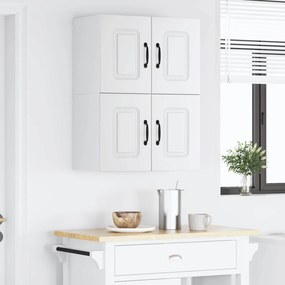 vidaXL Πάνελ πλυντηρίου πιάτων Kalmar 2 pcs Λευκό 60 x 31 x 40 εκ