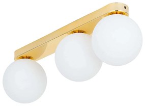 Φωτιστικό Οροφής - Πλαφονιέρα Bianca 4697 3xG9 6W 46x15cm Gold TK Lighting