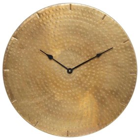 Ρολόι Τοίχου Oasis 07.182029 Φ49cm Black-Gold Μέταλλο