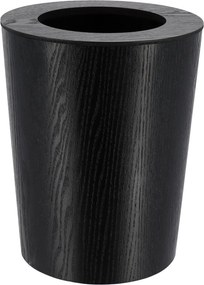 Κάδος Απορριμμάτων (Φ22.5x28.5) T-D 9lt Oak Effect Black 6553103