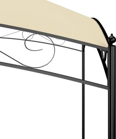 vidaXL Κιόσκι Ανθρακί 3 x 3 x 2,65 μ. 180 γρ./μ²