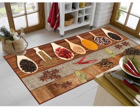 Χαλάκι Κουζίνας Spices 252 Multi DimCol 80X200cm Πολυέστερ