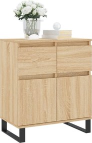vidaXL Συρταριέρα Sonoma Δρυς 60x35x70 εκ. Επεξεργασμένο Ξύλο