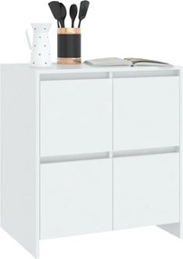 vidaXL Ντουλάπια 2 τεμ. Λευκά 70 x 41 x 75 εκ. από Επεξ. Ξύλο