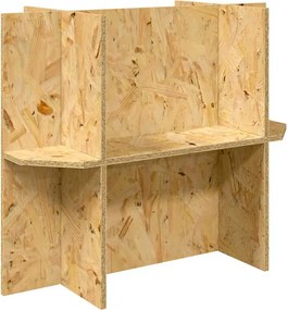 vidaXL Terrarium Καφέ 60 x 30 x 80 εκ OSB