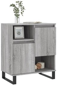 vidaXL Ντουλάπι Γκρι Sonoma 60x35x70 εκ. από Επεξεργασμένο Ξύλο