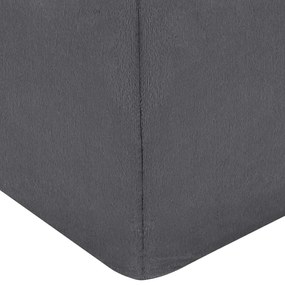 vidaXL Μαξιλάρι Ποδιών Μονόχρωμο Γκρι