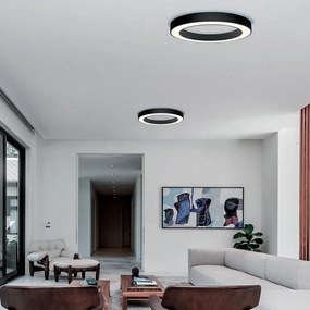 Φωτιστικό Πλαφονιέρα LED Viokef Apollo Black 4214101