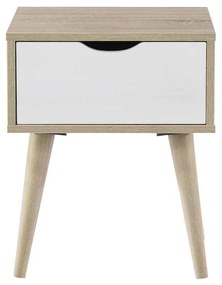 Κομοδίνο ALIDA 40x36x50 Sonoma/Άσπρο
