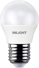 Λαμπτήρας LED InLight E27 G45 8W 6500K