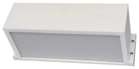 Απλίκα Φωτιστικό Οροφής Πλαστικό IP54 SLP-50B Heronia-13-0105-Λευκό 13-0105