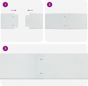vidaXL Περιθώρια κήπου 5 τμχ. 100 x 19 cm Γαλβανισμένος Χάλυβας Ασημί