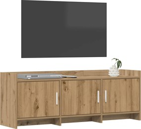 vidaXL Ντουλάπι TV 130 x 33 x 47 εκ Artisan Δρυς Επεξεργασμένο Ξύλο