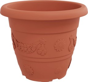 vidaXL Γλάστρες φυτών 24 pcs Κεραμιδί Ø 39 x 32 εκ Πλαστικό