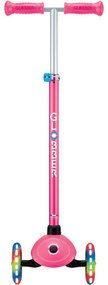 Globber Scooter Primo Plus Lights Fuchsia