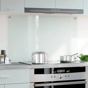vidaXL Πλάτη Κουζίνας Διαφανής 100 x 60 εκ. από Ψημένο Γυαλί