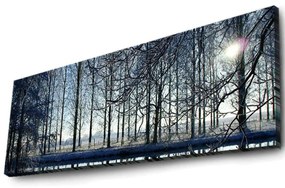 Πίνακας Καμβάς Με Φως Led 239SHN3261 90x30cm Multi Wallity Οριζόντιοι Ξύλο, Καμβάς