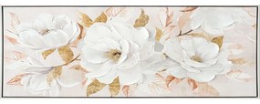 Πίνακας Καμβάς Μανόλιες 15-00-23553 100x50cm Multi Marhome Horizontal Canvas